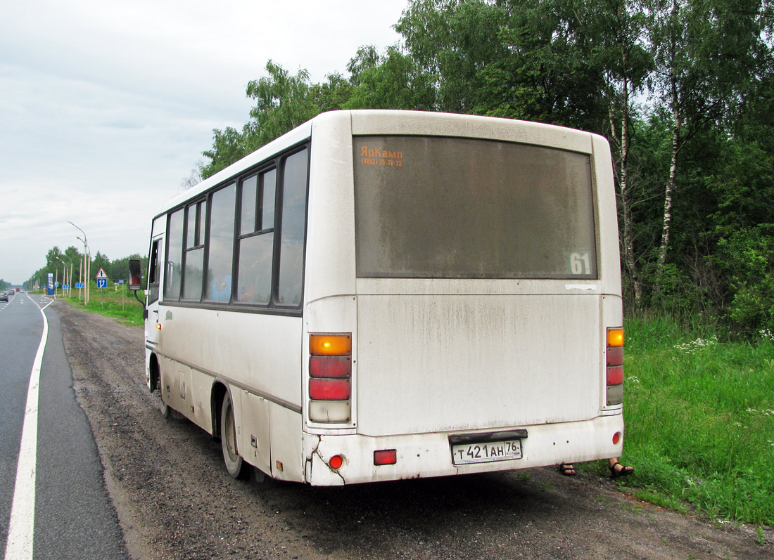 Ярославская область, ПАЗ-320402-03 № Т 421 АН 76