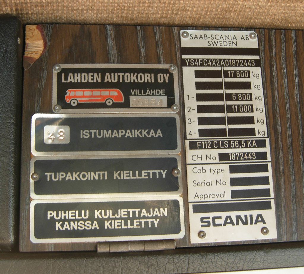 Карелия, Lahti 320 № К 854 ХМ 10