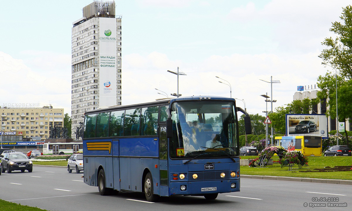 Санкт-Петербург, Van Hool T8 Alizée 360 № М 603 МН 178