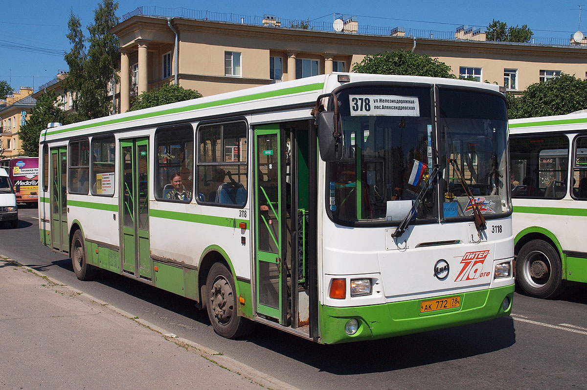 Санкт-Петербург, ЛиАЗ-5256.25 № 3118