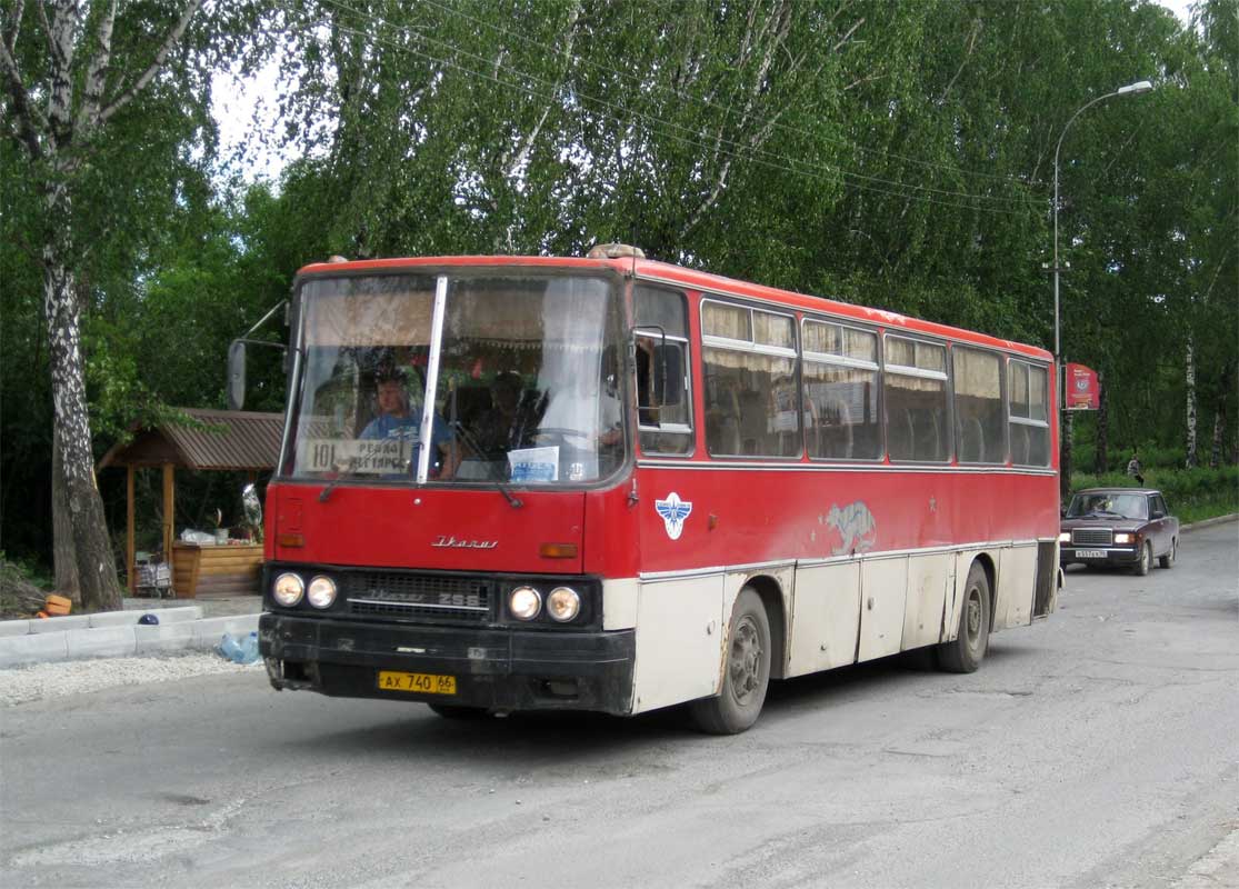 Свердловская область, Ikarus 256 № 740