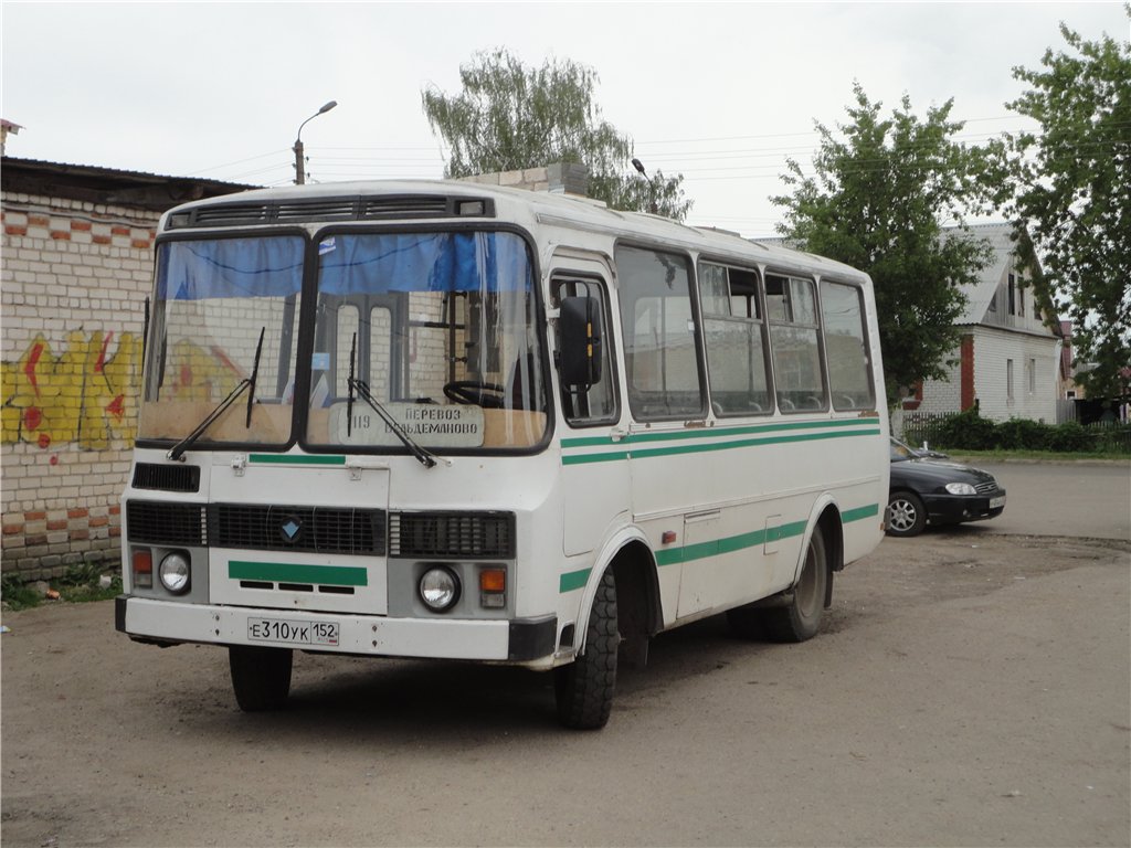 Nizhegorodskaya region, PAZ-3205-110 # Е 310 УК 152 — Photo — Bus Transport