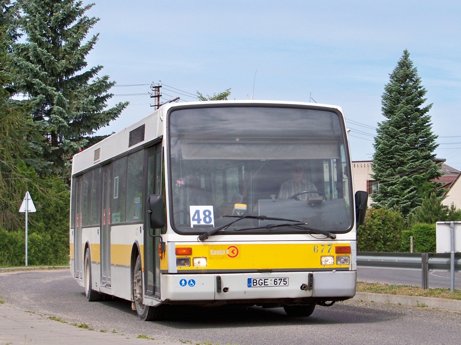 Литва, Van Hool A300 № 677