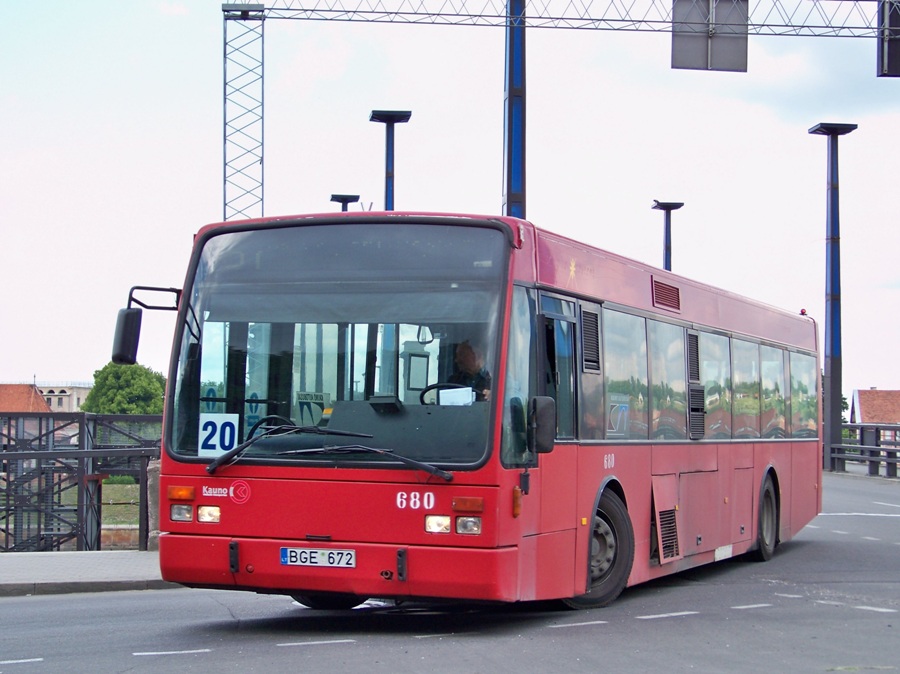 Литва, Van Hool A300 № 680