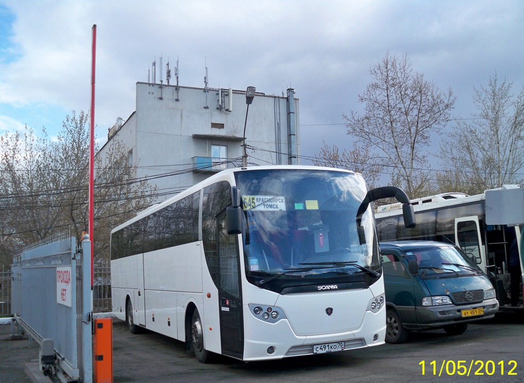 Билеты на автобус Томск - Красноярск