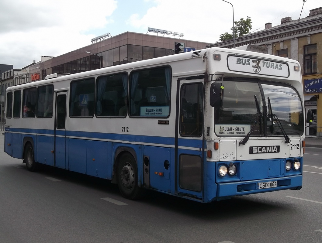 Литва, Scania CR112 № 2112