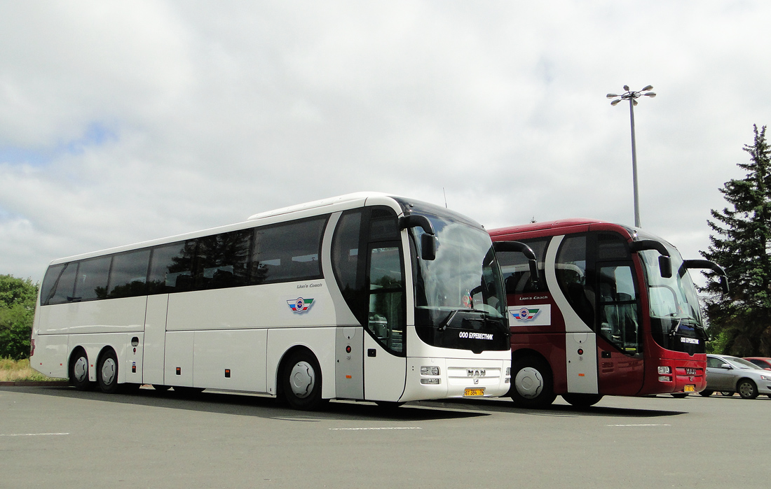 Татарстан, MAN R08 Lion's Coach L RHC444 L № ВТ 384 16; Татарстан, MAN R07 Lion's Coach RHC444 № ВТ 382 16