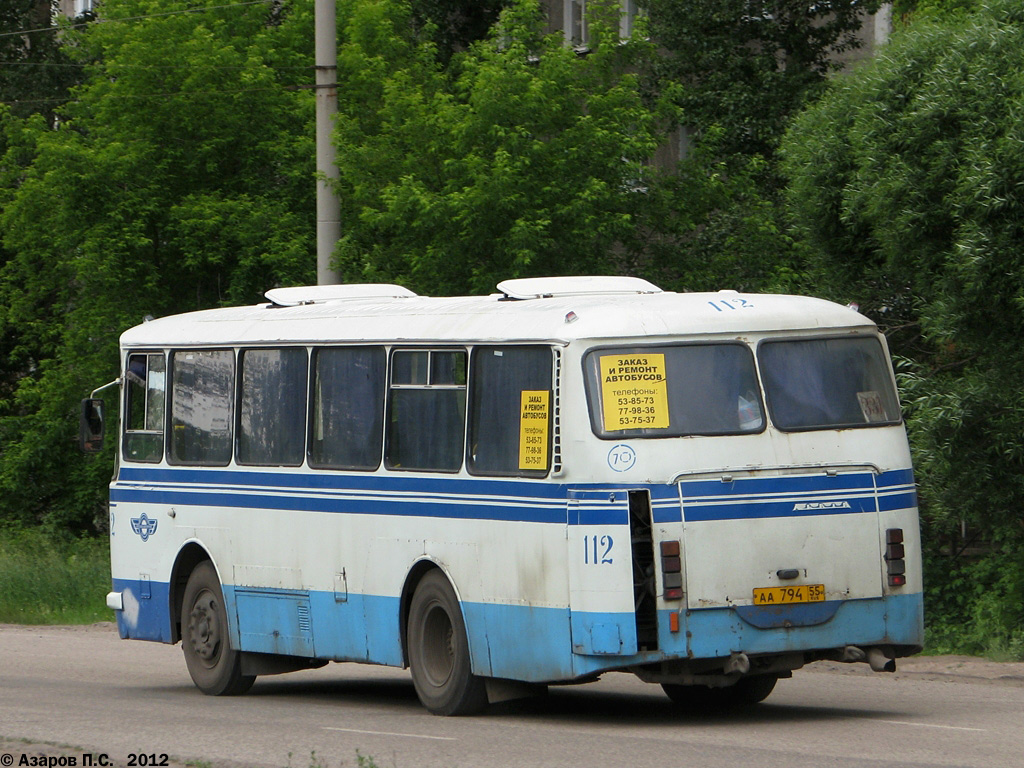 Омская область, ЛАЗ-695Т № 112