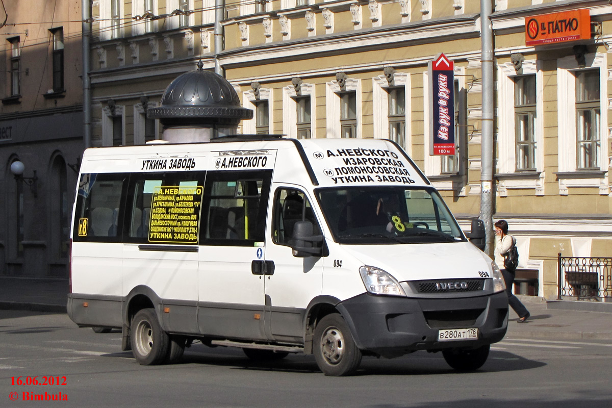 Saint Petersburg, Nizhegorodets-2227UT (IVECO Daily) # 094