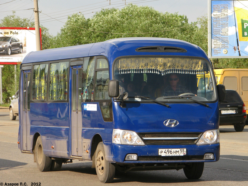 Омская область, Hyundai County № 2124