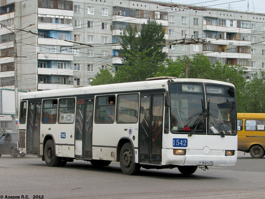 Омская область, Mercedes-Benz O345 № 1542