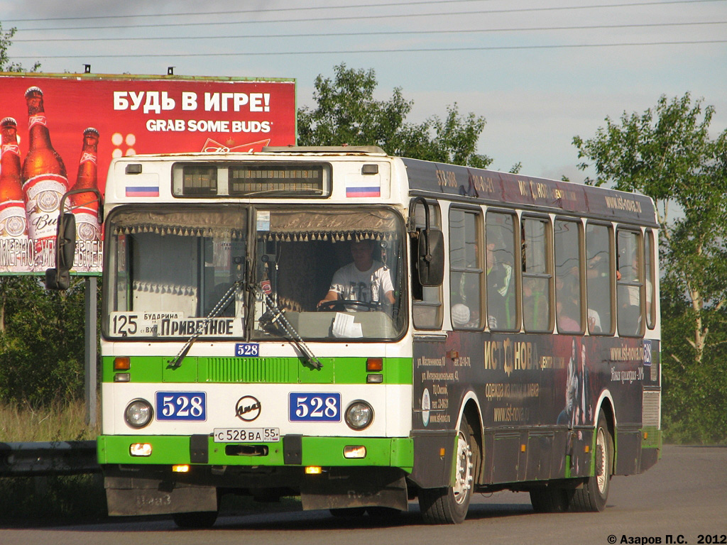 Omsk region, LiAZ-5256.45 č. 528