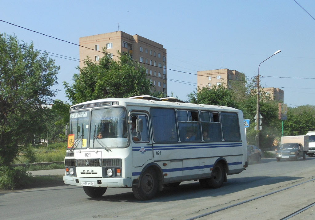 Оренбургская область, ПАЗ-32054 № 021