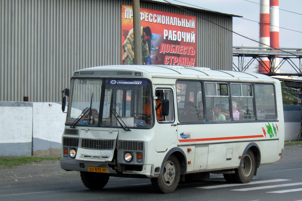 Sverdlovsk region, PAZ-32054 č. ЕО 813 66