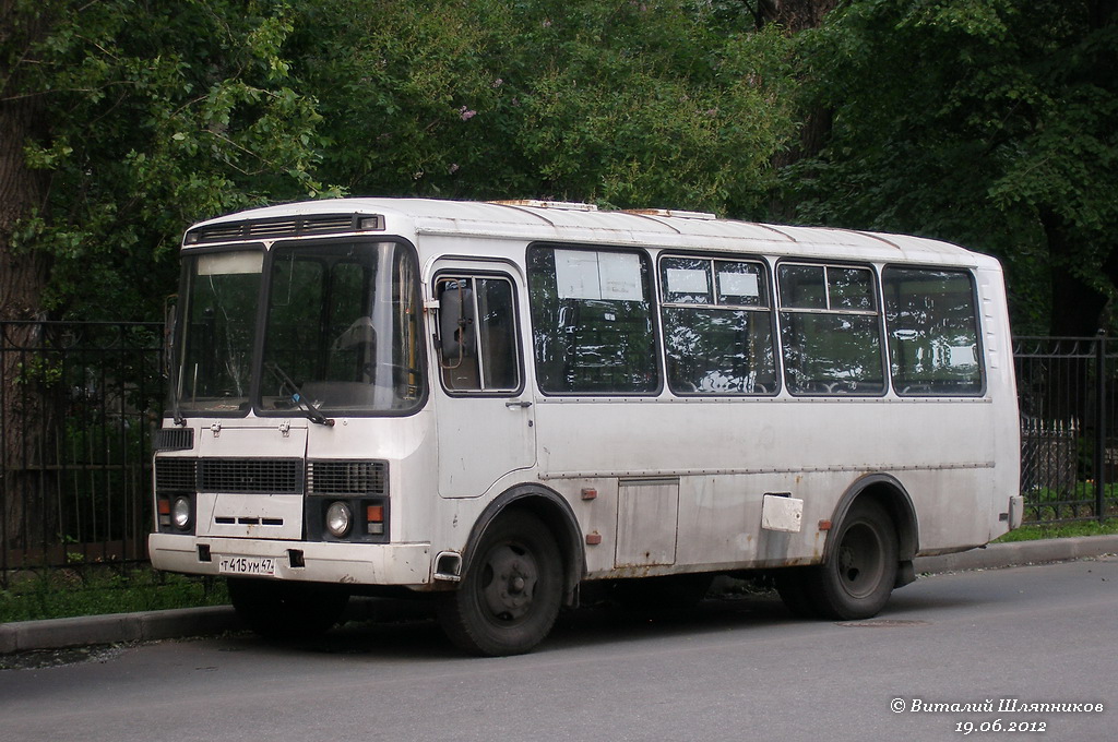 Санкт-Петербург, ПАЗ-32053 № Т 415 УМ 47