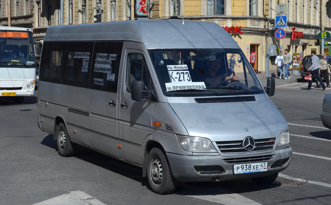 Санкт-Петербург, Mercedes-Benz Sprinter W903 311CDI № Р 938 ХЕ 47