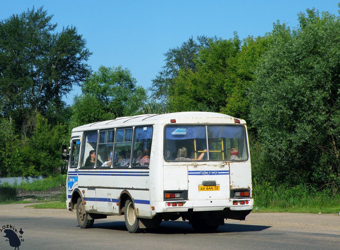 Нижегородская область, ПАЗ-32054 № АН 644 52