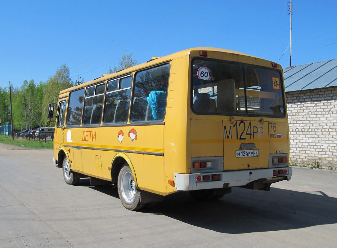 Ярославская область, ПАЗ-32053-70 № М 124 РР 76