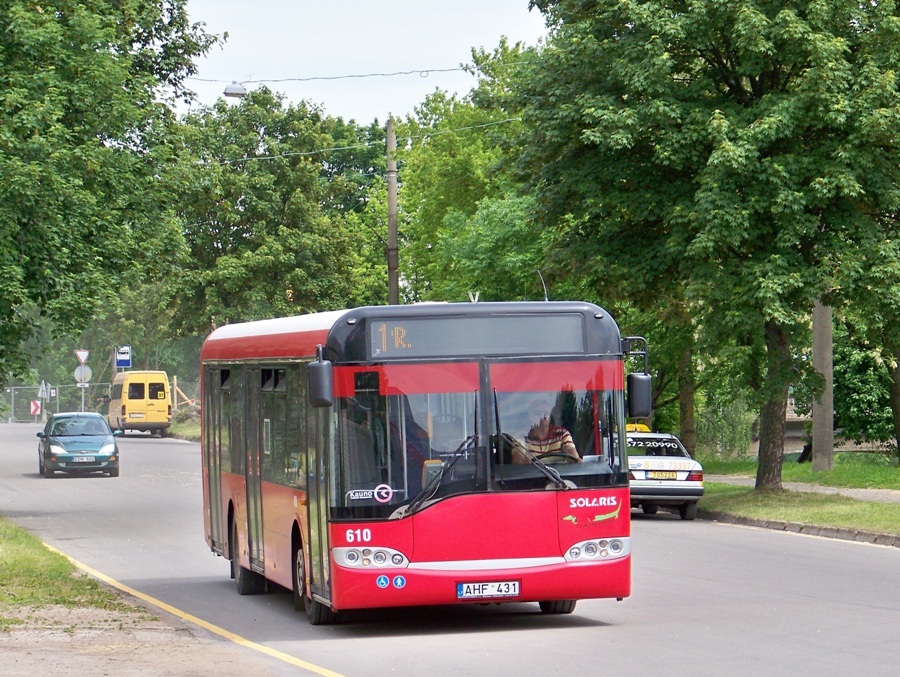 Литва, Solaris Urbino II 12 № 610