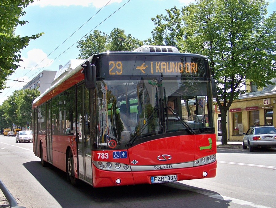 Литва, Solaris Urbino III 12 CNG № 783