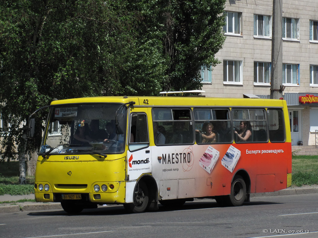 Полтавская область, Богдан А09202 № 42