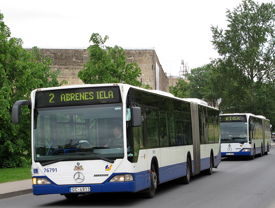 Латвия, Mercedes-Benz O530G Citaro G № 76791