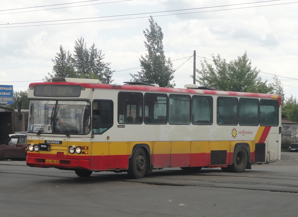 Вологодская область, Scania CN113CLB № АВ 480 35