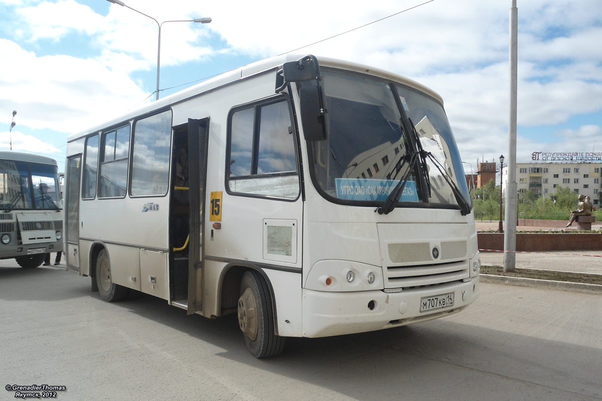 Саха (Якутия), ПАЗ-320302-08 № М 707 КВ 14