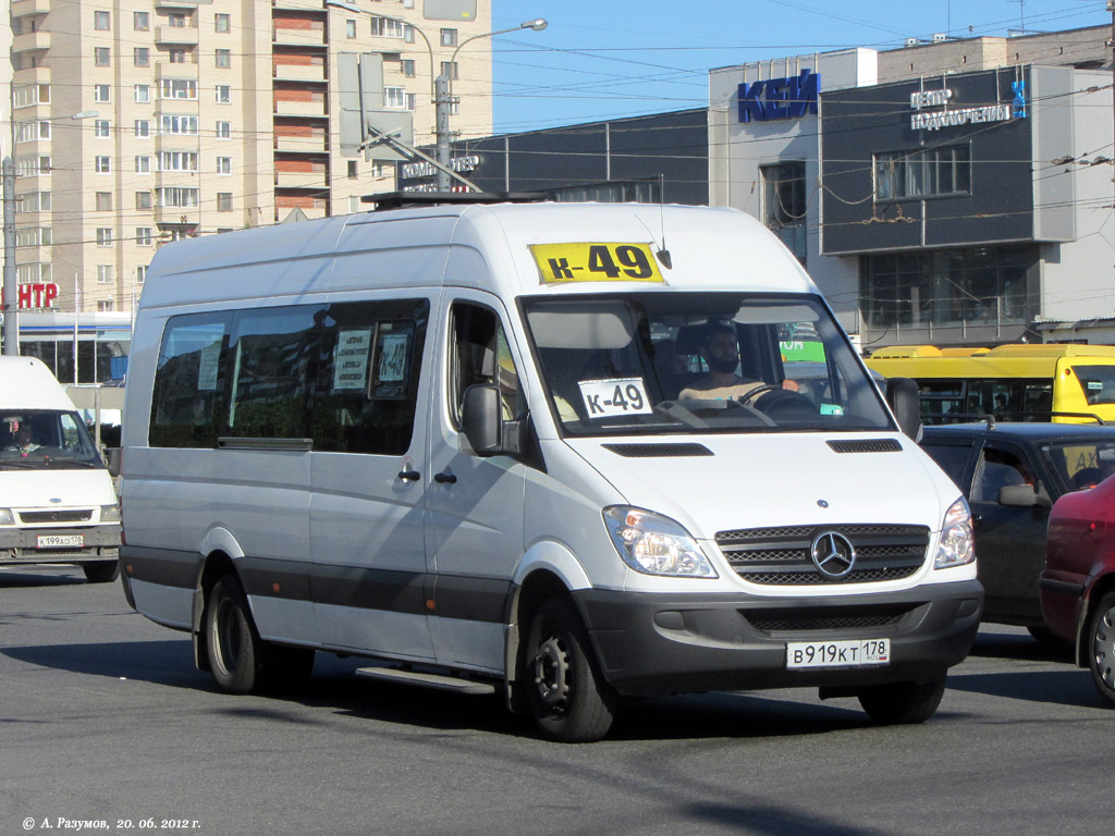 Санкт-Петербург, Луидор-22360C (MB Sprinter) № В 919 КТ 178