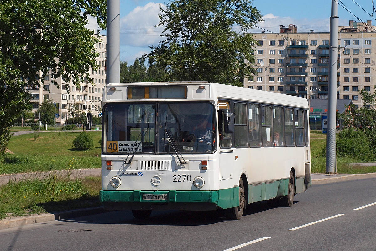 Санкт-Петербург, ЛиАЗ-5256.25 № 2270