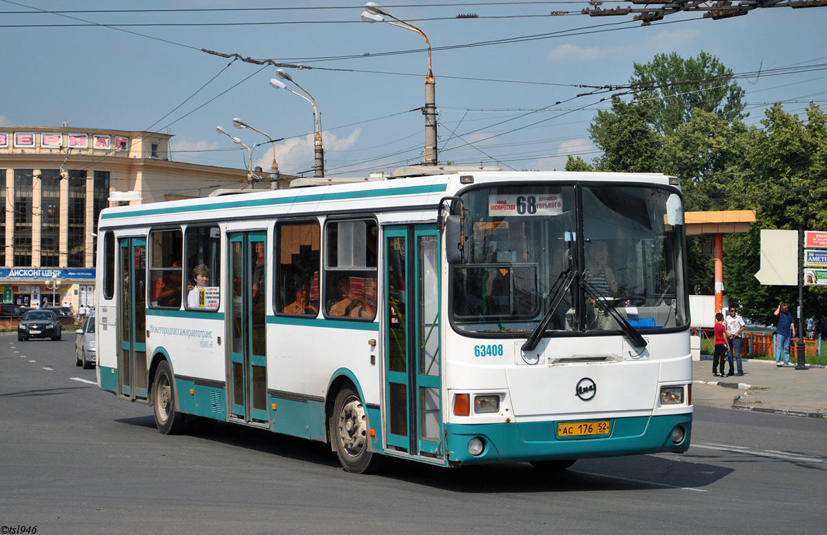 Нижегородская область, ЛиАЗ-5256.26 № 63408