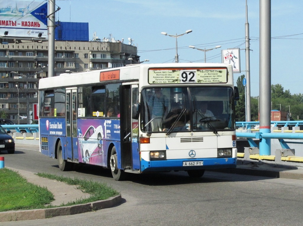 Almaty, Mercedes-Benz O405 № A 662 FY