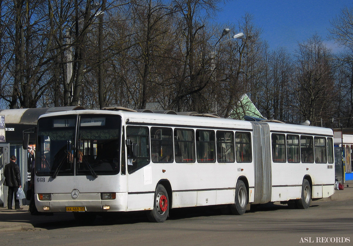 Псковская область, Mercedes-Benz O345G № 668