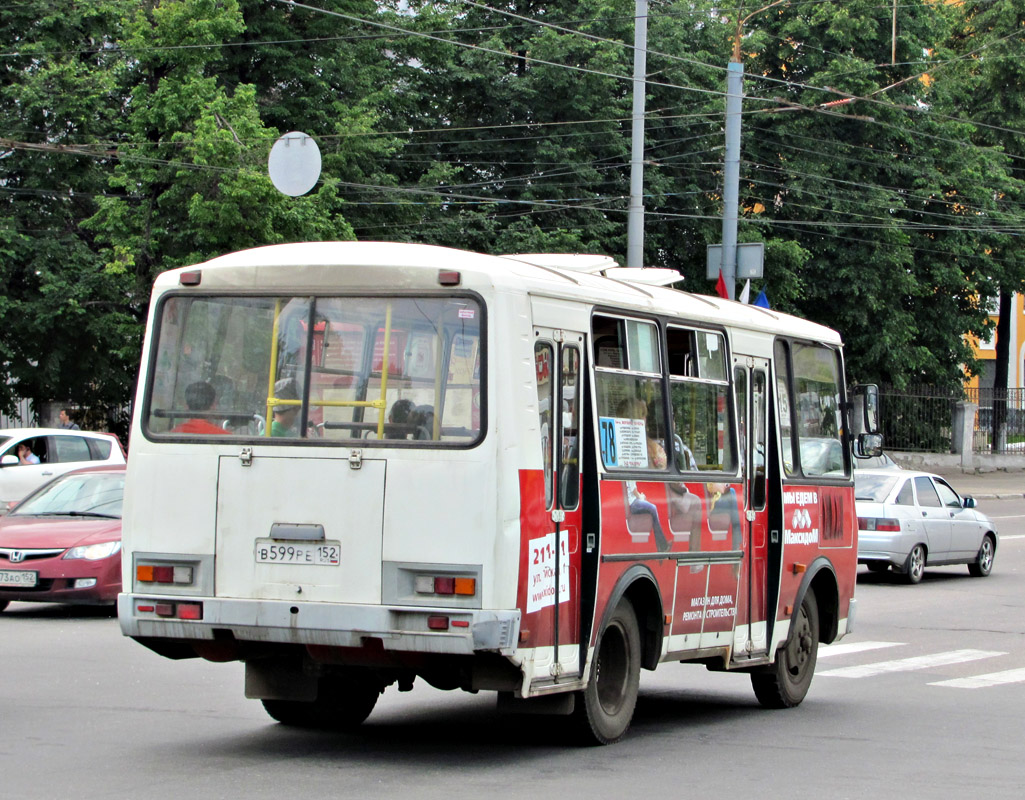 Нижегородская область, ПАЗ-32054 № В 599 РЕ 152