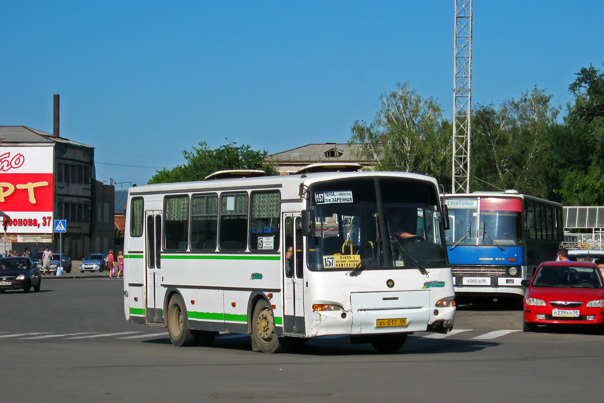 Пензенская область, ПАЗ-4230-03 № АХ 017 58