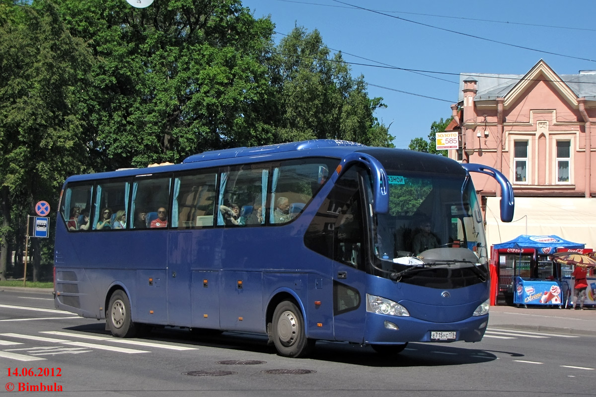 Санкт-Петербург, Yutong ZK6129H № Е 715 УС 178