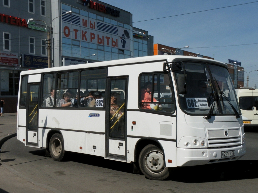 Санкт-Петербург, ПАЗ-320402-03 № В 251 ЕВ 178