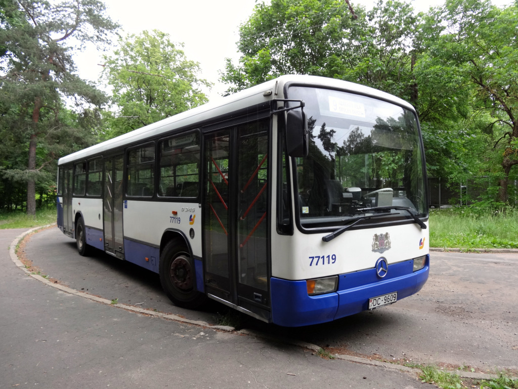 Латвия, Mercedes-Benz O345 № 77119