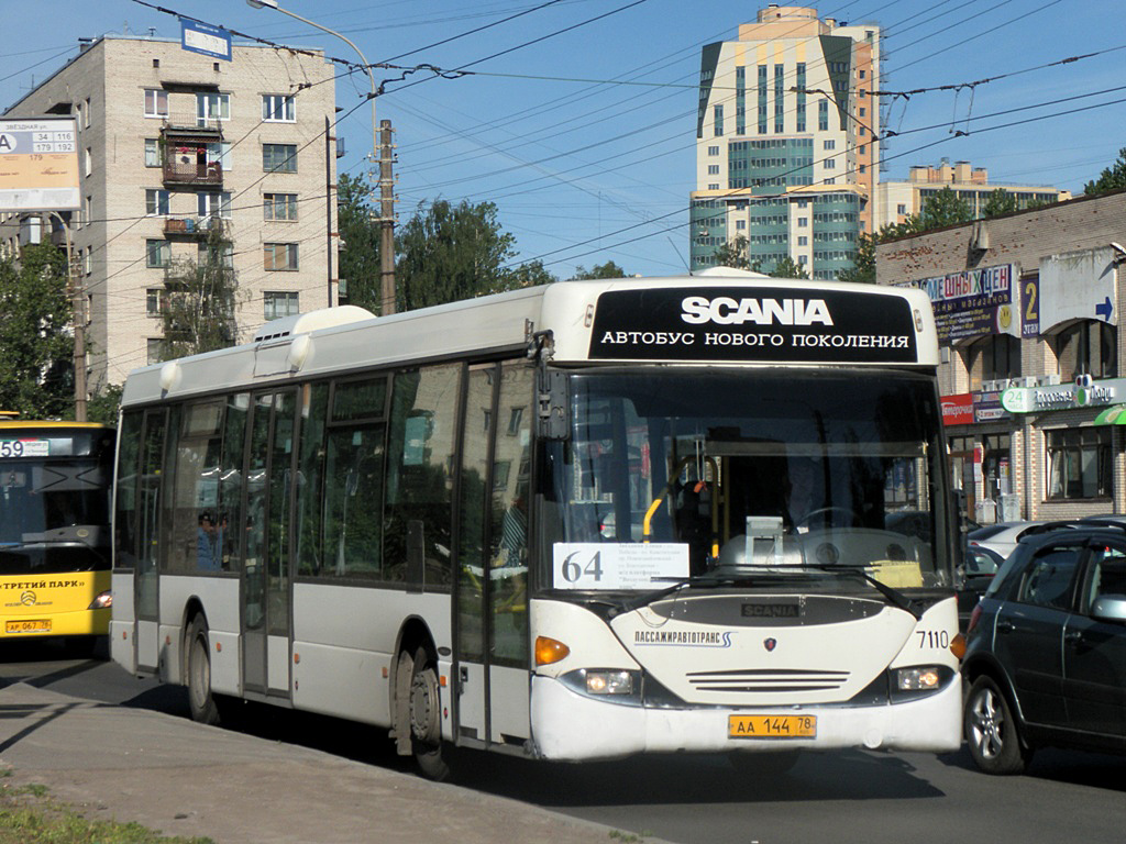 Санкт-Петербург, Scania OmniLink I (Скания-Питер) № 7110