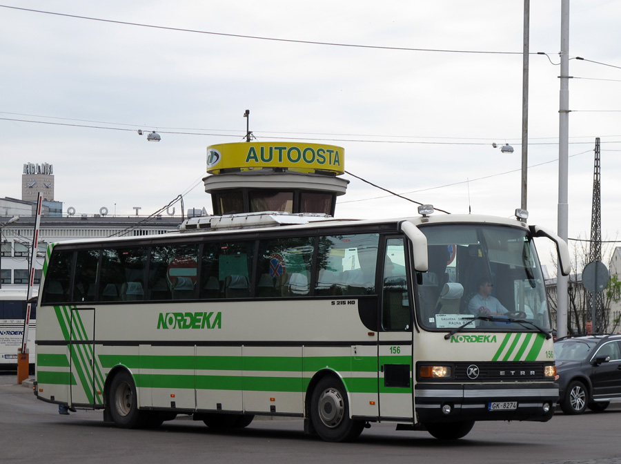 Латвия, Setra S215HD № 156