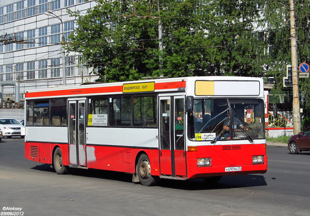 Vlagyimiri terület, Mercedes-Benz O405 sz.: К 690 МН 33