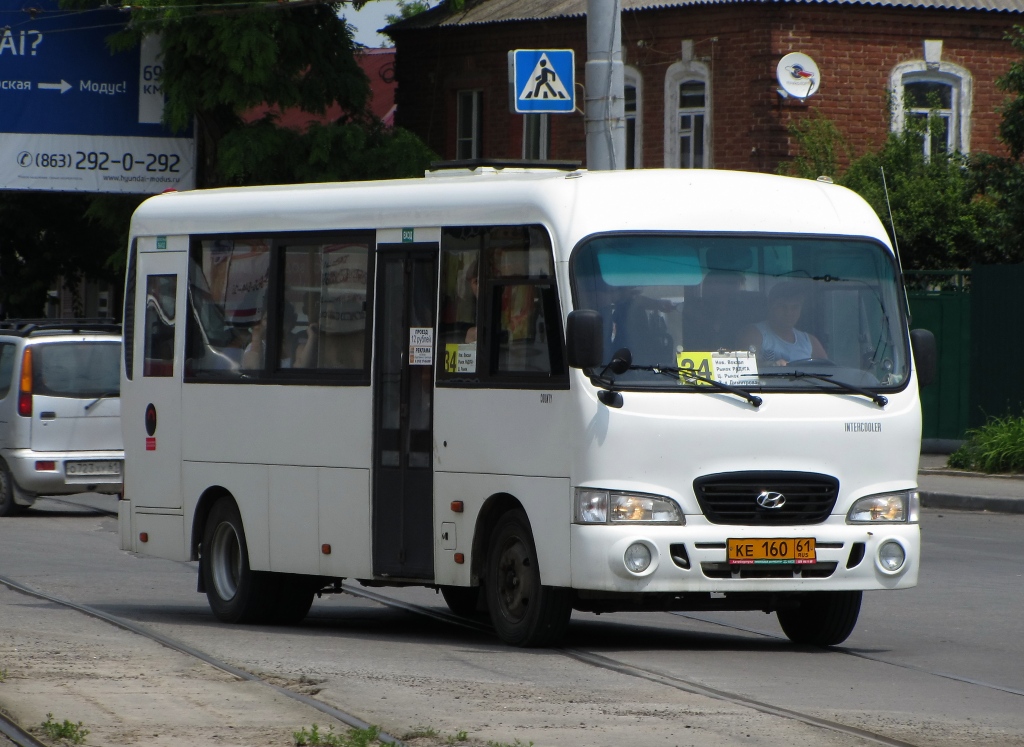 Ростовская область, Hyundai County LWB C09 (ТагАЗ) № КЕ 160 61