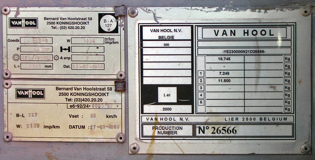 Эстония, Van Hool A300 № 858