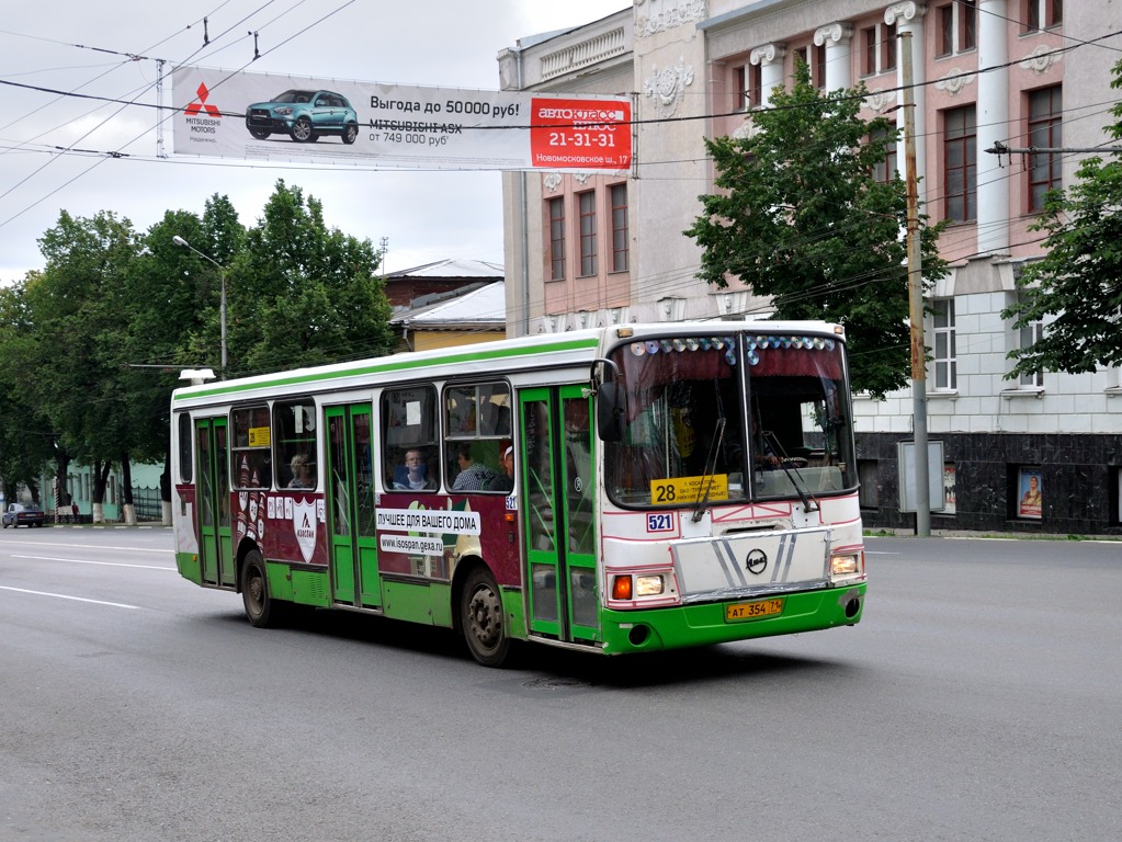 Тульская область, ЛиАЗ-5256.45 № 521