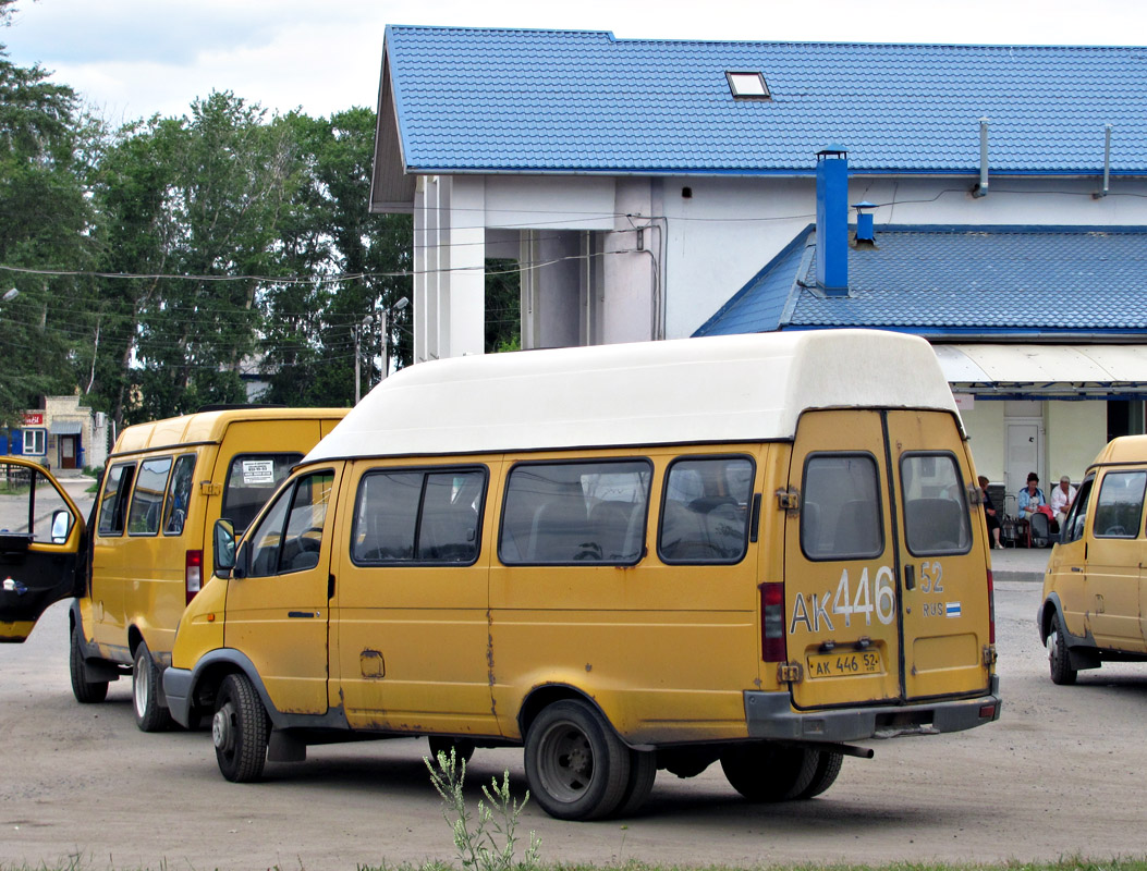 Нижегородская область, ГАЗ-322132 (XTH, X96) № АК 446 52