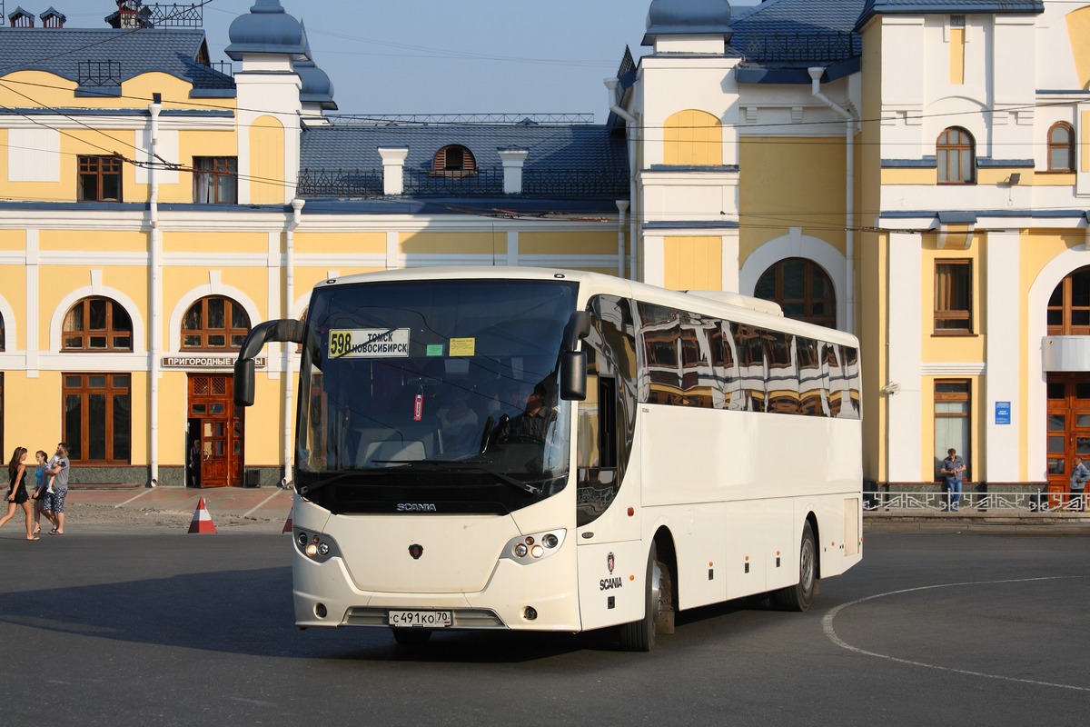 Томская область, Scania OmniExpress 340 № С 491 КО 70