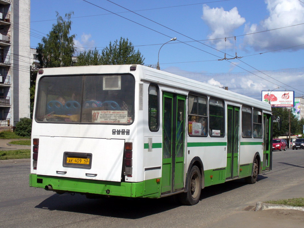 Kirov region, LiAZ-5256.40 # АК 409 43