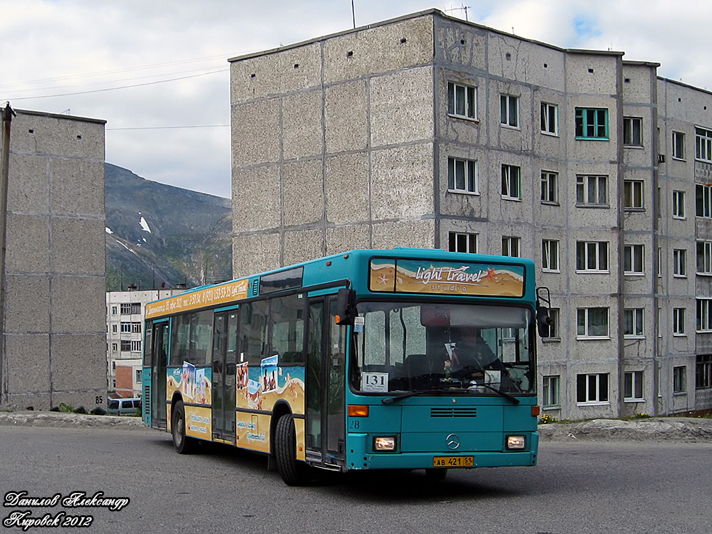 Мурманская область, Mercedes-Benz O405N № АВ 421 51