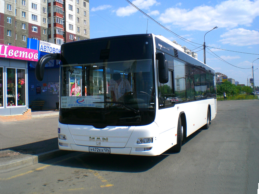 Красноярский край, MAN A78 Lion's City LE EL283 № У 472 ЕХ 124