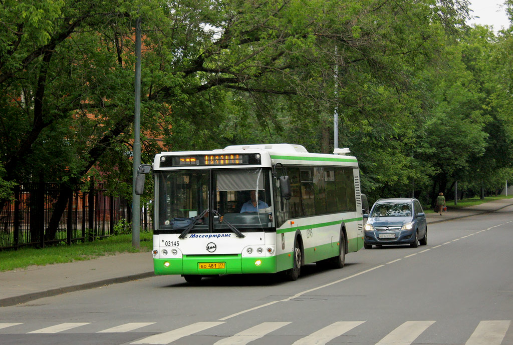 Moskau, LiAZ-5292.22 (2-2-2) Nr. 03145